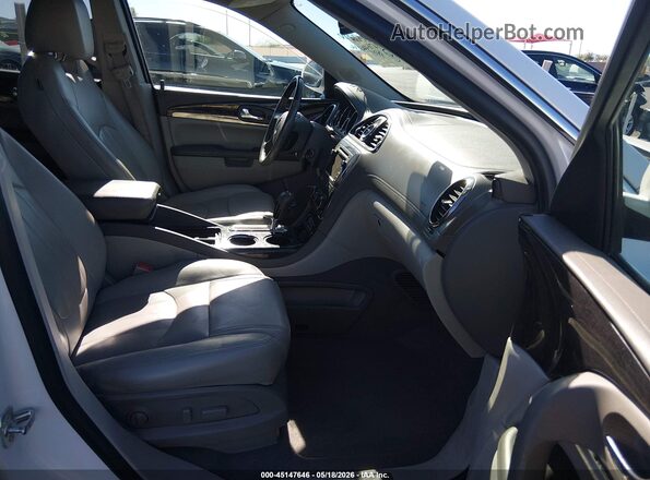 5GAKRBKD3GJ321448 2016 BUICK ENCLAVE White წინა სალონის ხედი