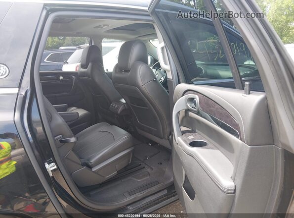 5GAKRBKD9HJ334433 2017 BUICK ENCLAVE Black Vista de la etiqueta del VIN