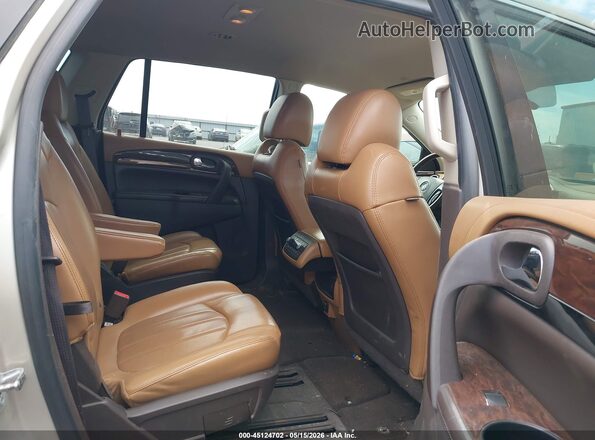 5GAKRBKDXGJ263497 2016 BUICK ENCLAVE Champagne Vista de la etiqueta del VIN