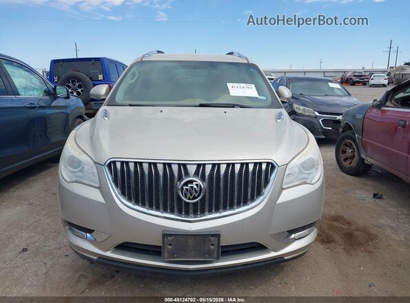 5GAKRBKDXGJ263497 2016 BUICK ENCLAVE Champagne Vista del cuadro de instrumentos