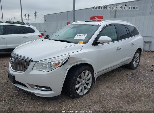 5GAKRCKD0HJ334567 2017 BUICK ENCLAVE White Vista tres cuartos delantera izquierda
