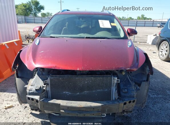 5GAKRCKD1HJ221209 2017 BUICK ENCLAVE Красный Вид задней части салона