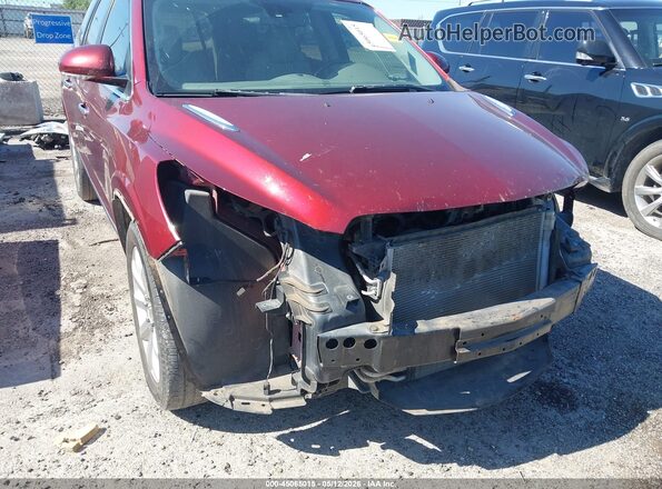 5GAKRCKD1HJ221209 2017 BUICK ENCLAVE Красный Вид спереди