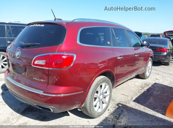 5GAKRCKD1HJ221209 2017 BUICK ENCLAVE Красный Задняя правая четверть