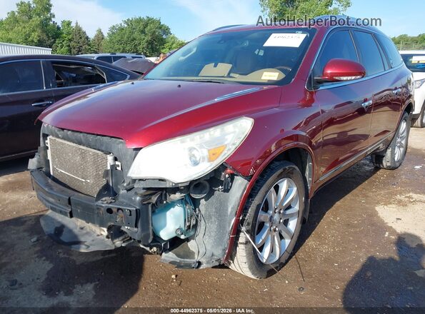 5GAKRCKD6GJ183636 2016 BUICK ENCLAVE Maroon Передня ліва чверть