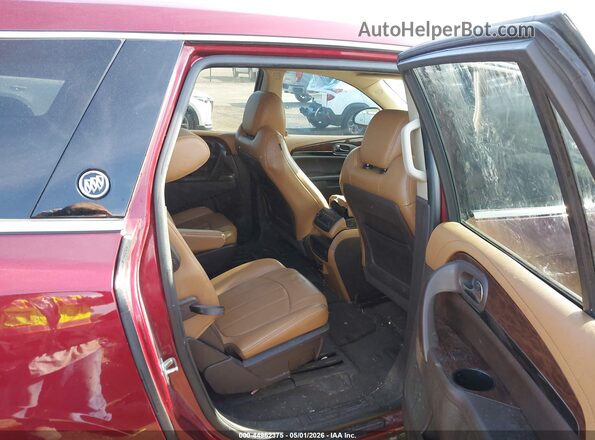5GAKRCKD6GJ183636 2016 BUICK ENCLAVE Maroon Вид наклейки з VIN-кодом