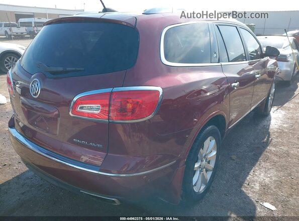 5GAKRCKD6GJ183636 2016 BUICK ENCLAVE Maroon Задня права чверть