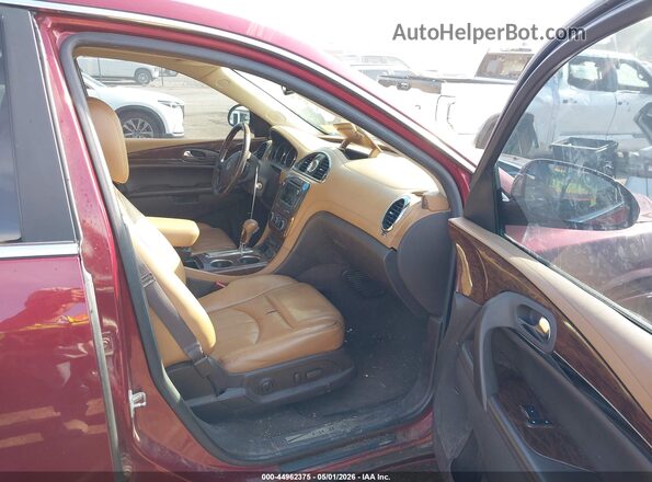 5GAKRCKD6GJ183636 2016 BUICK ENCLAVE Maroon Вид салону спереду