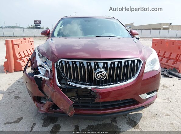 5GAKRCKD8GJ156549 2016 BUICK ENCLAVE Burgundy ხელსაწყოთა პანელის ხედი