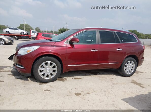 5GAKRCKD8GJ156549 2016 BUICK ENCLAVE Burgundy სალონის 360-გრადუსიანი ხედი