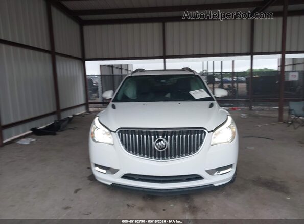 5GAKRCKDXHJ339355 2017 BUICK ENCLAVE White Widok zestawu wskaźników
