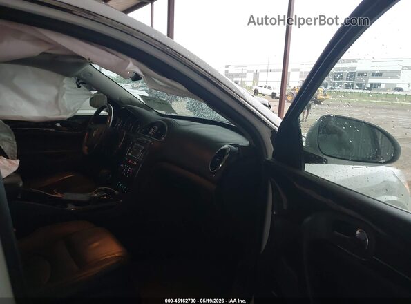 5GAKRCKDXHJ339355 2017 BUICK ENCLAVE White Widok wnętrza z przodu