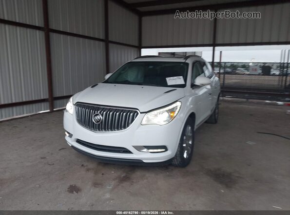 5GAKRCKDXHJ339355 2017 BUICK ENCLAVE White Przód lewy