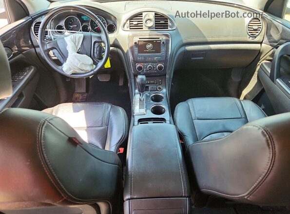 5GAKVBKD0GJ154123 2016 BUICK ENCLAVE Серебряный Вид панели приборов