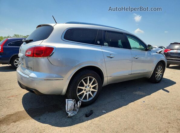 5GAKVBKD0GJ154123 2016 BUICK ENCLAVE Серебряный Задняя правая четверть
