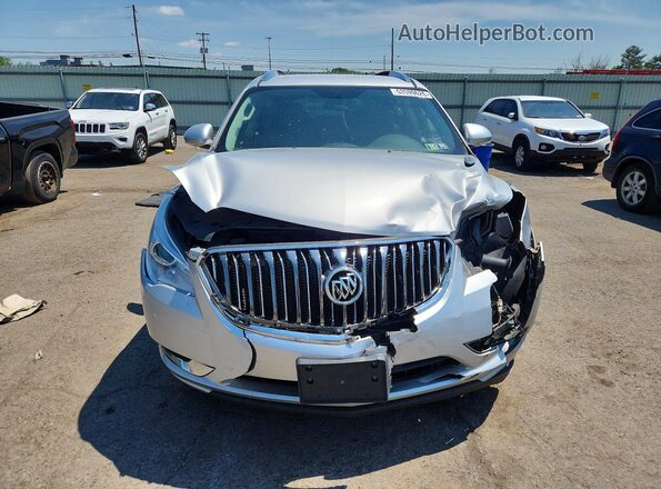 5GAKVBKD0GJ154123 2016 BUICK ENCLAVE Серебряный Вид спереди