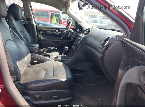 5GAKVBKD4GJ198898 2016 BUICK ENCLAVE Red Սալոնի դիմացի տեսք