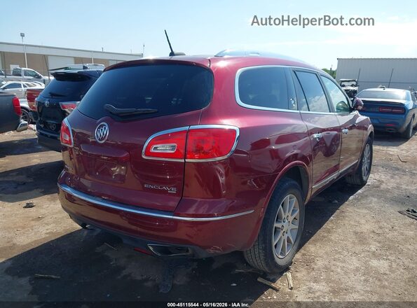 5GAKVBKD4GJ198898 2016 BUICK ENCLAVE Red Հետևի աջ