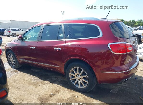5GAKVBKD4GJ198898 2016 BUICK ENCLAVE Red Սալոնի 360 աստիճան տեսք