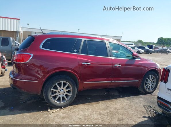 5GAKVBKD4GJ198898 2016 BUICK ENCLAVE Red Սալոնի հետևի տեսք