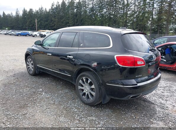 5GAKVBKD4HJ181715 2017 BUICK ENCLAVE Black Rear left