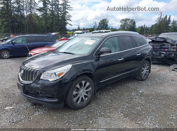 5GAKVBKD4HJ181715 2017 BUICK ENCLAVE Black Front left