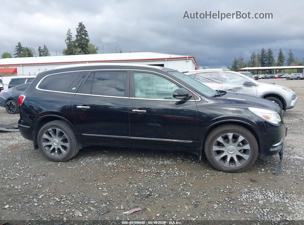 5GAKVBKD4HJ181715 2017 BUICK ENCLAVE Black Rear interior view