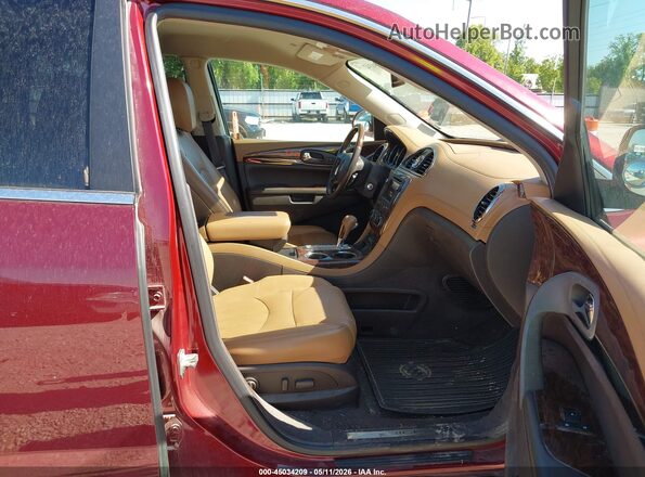 5GAKVBKD5GJ149984 2016 BUICK ENCLAVE Burgundy Front interior view