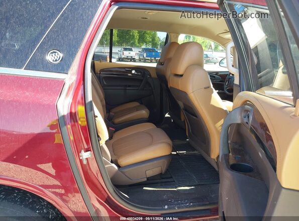 5GAKVBKD5GJ149984 2016 BUICK ENCLAVE Burgundy VIN sticker view