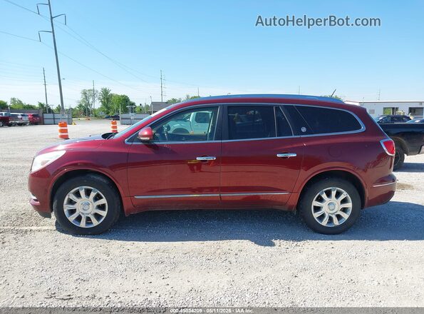 5GAKVBKD5GJ149984 2016 BUICK ENCLAVE Burgundy 360 interior view