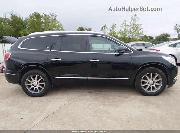 5GAKVBKD6GJ256591 2016 BUICK ENCLAVE Черный Вид задней части салона