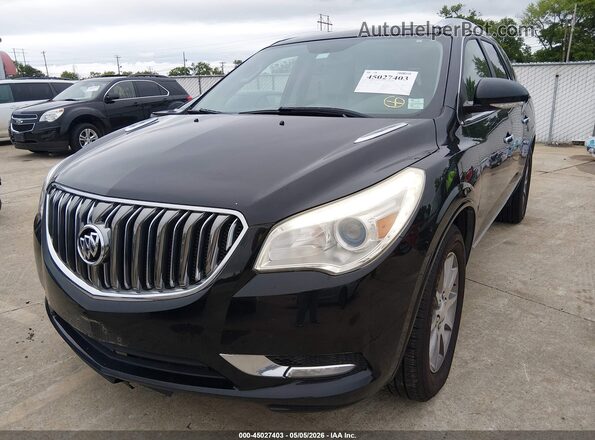 5GAKVBKD6GJ256591 2016 BUICK ENCLAVE Черный Вид спереди