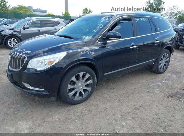5GAKVBKD6HJ236343 2017 BUICK ENCLAVE Black Przód lewy