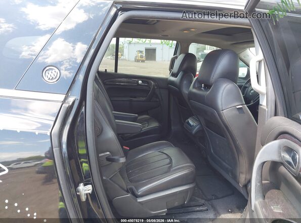 5GAKVBKD6HJ236343 2017 BUICK ENCLAVE Black Widok naklejki z numerem VIN