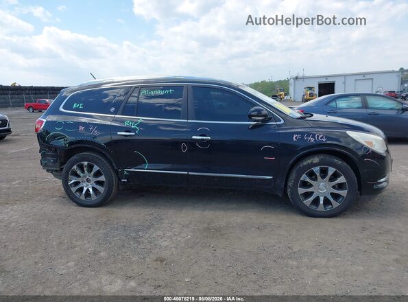 5GAKVBKD6HJ236343 2017 BUICK ENCLAVE Black Widok wnętrza z tyłu