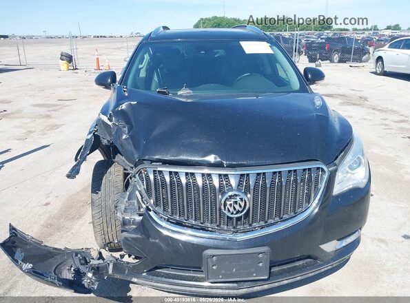 5GAKVBKD6HJ243504 2017 BUICK ENCLAVE Black Սարքավորումների վահանակի տեսք
