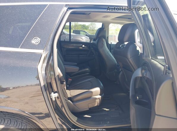 5GAKVBKD6HJ243504 2017 BUICK ENCLAVE Black VIN կոդի պիտակի տեսք