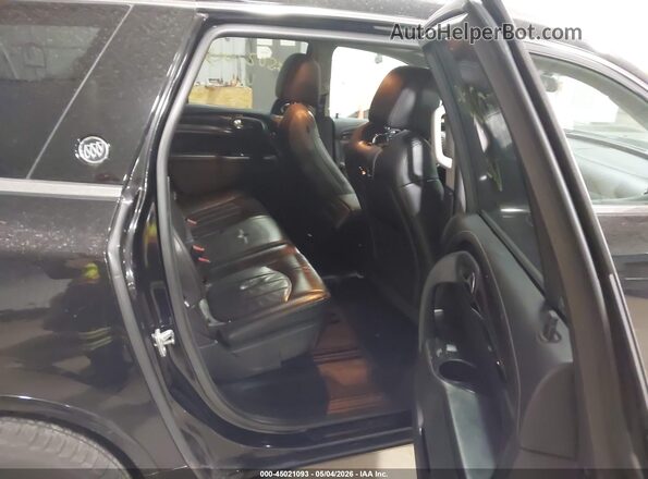 5GAKVBKD9GJ264779 2016 BUICK ENCLAVE Black VIN sticker view