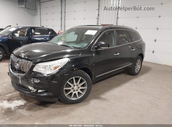 5GAKVBKD9GJ264779 2016 BUICK ENCLAVE Black Front left
