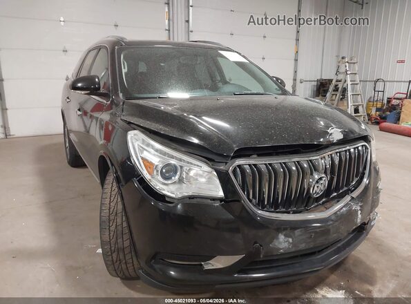 5GAKVBKD9GJ264779 2016 BUICK ENCLAVE Black Front view