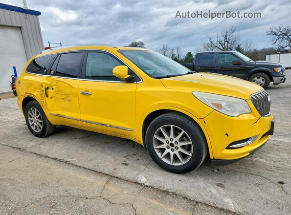 5GAKVBKDXGJ180793 2016 BUICK ENCLAVE Yellow Առջևի աջ