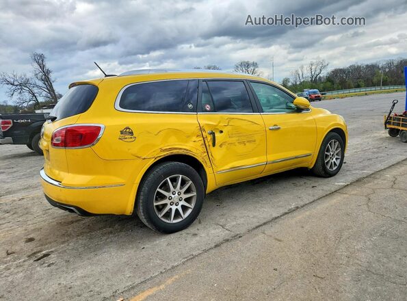 5GAKVBKDXGJ180793 2016 BUICK ENCLAVE Yellow Հետևի աջ