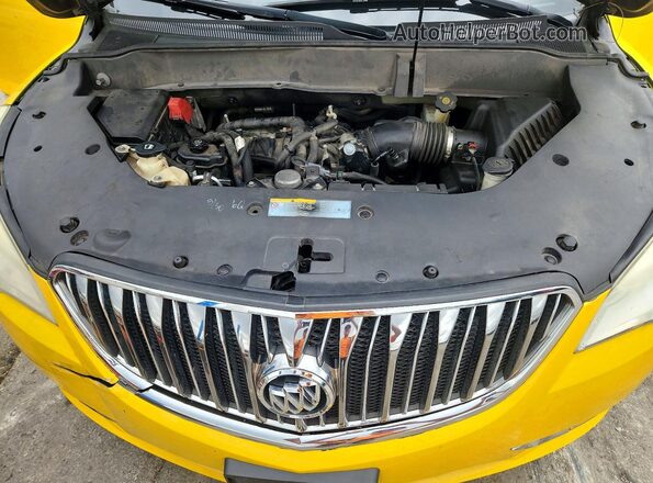 5GAKVBKDXGJ180793 2016 BUICK ENCLAVE Yellow Շարժիչի բաժամունքի տեսք