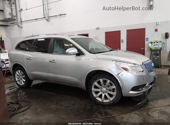 5GAKVCKD0GJ295800 2016 BUICK ENCLAVE Серебряный Вид задней части салона