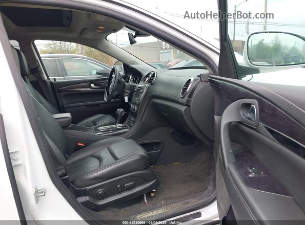 5GAKVCKD0HJ310281 2017 BUICK ENCLAVE White Widok wnętrza z przodu