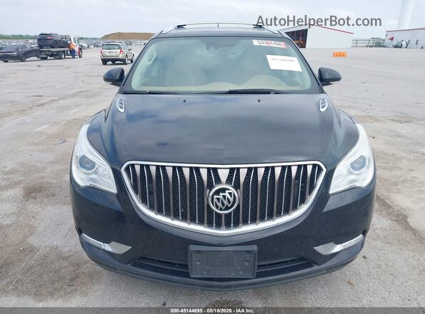 5GAKVCKD1GJ114042 2016 BUICK ENCLAVE Black Вид щитка приладів