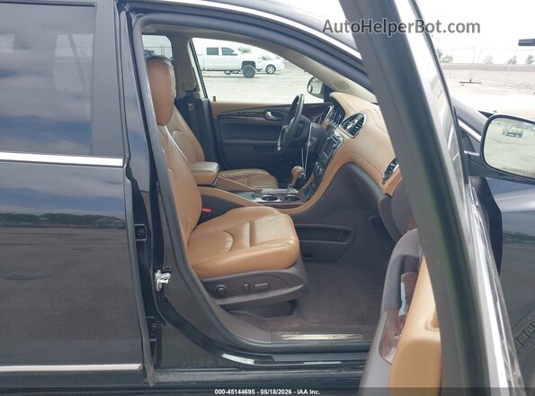 5GAKVCKD1GJ114042 2016 BUICK ENCLAVE Black Вид салону спереду