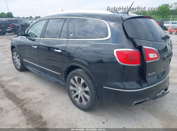 5GAKVCKD1GJ114042 2016 BUICK ENCLAVE Black Задня ліва чверть