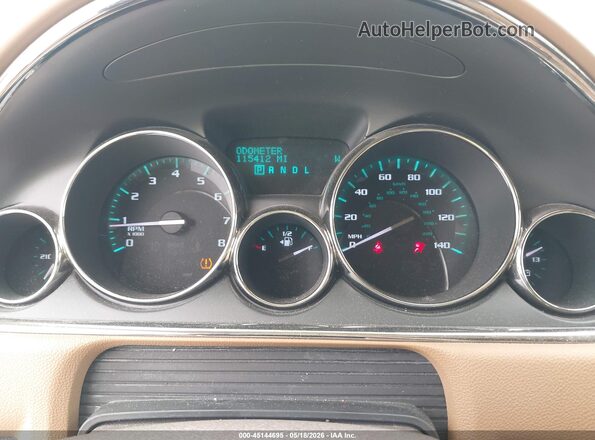 5GAKVCKD1GJ114042 2016 BUICK ENCLAVE Black Вид задніх сидінь