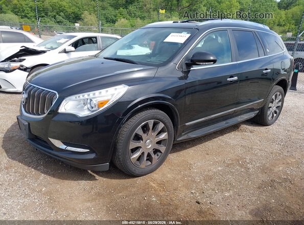 5GAKVCKD2HJ101804 2017 BUICK ENCLAVE Black Vista tres cuartos delantera izquierda